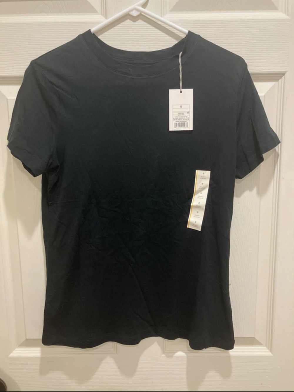 a new day Black Short Sleeve Crew Neck Tee